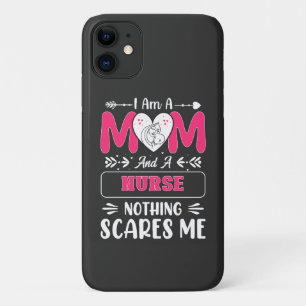 Funny Nurse Mum, Nurse Mum funny quotes Case-Mate iPhone Case