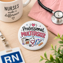 Funny Nurse Professional Multitasker