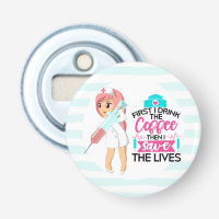 Funny Nurse Saying with Big Hypodermic Needle