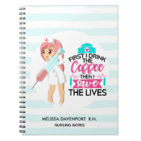Funny Nurse Saying with Big Hypodermic Needle
