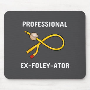 Funny Nurse Urology Crew T- Catheter Joke Student  Mouse Pad