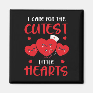 Funny Nurse Valentine’s Day Rn Icu Er Women V-day Magnet