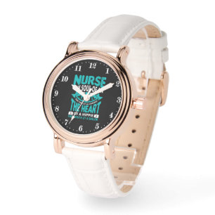 Funny Nurse word art  Watch