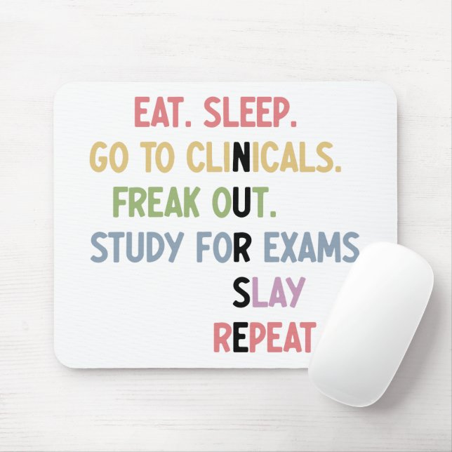 Funny Nursing School student Future Nurse Gifts Mouse Pad (With Mouse)