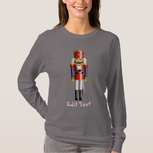 Funny Nutcracker Toy Soldier Cartoon T-Shirt