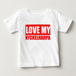 Funny Nyckelharpa Baby T-Shirt