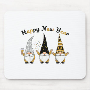 Funny Nye Gnome Shirts For Women, Happy New Year 2 Mouse Pad