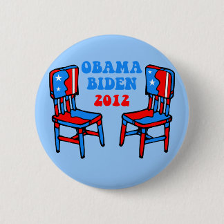 funny Obama Biden 6 Cm Round Badge