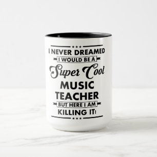 Funny Occupation/Profession Super Cool Teacher Mug