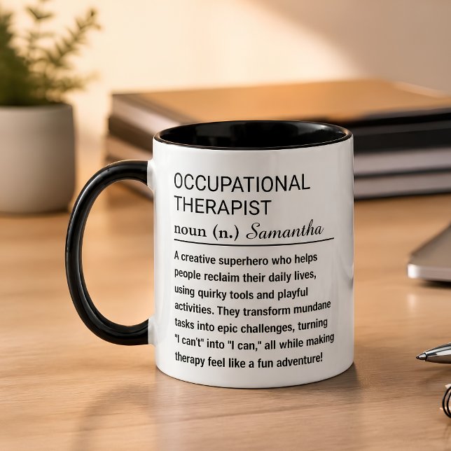 Funny Occupational Therapist Definition Coffee Mug (Creator Uploaded)