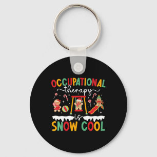 Funny Occupational Therapy Christmas Occupational  Key Ring
