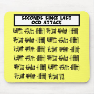 Funny OCD Mouse Pad