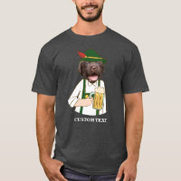 Funny Octoberfest Labrador Dog Beer Lover Custom