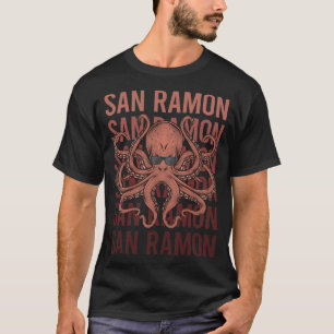 Funny Octopus San Ramon T-Shirt