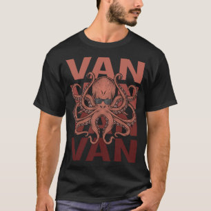 Funny Octopus - Van Name T-Shirt