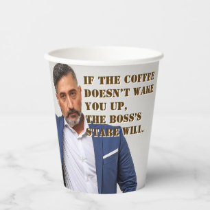 Funny Office Coffee Cups with Boss's Message