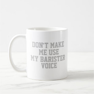 Funny Office Custom Personalise Job Title Barister Coffee Mug