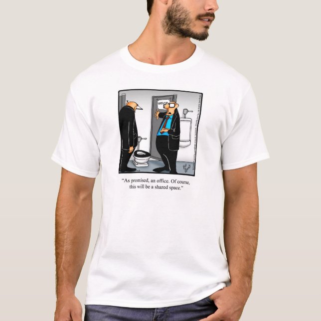 Funny "Office Space" Humour Tee Shirt (Front)