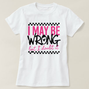 Funny Office Typography Quote T-Shirt