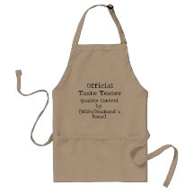 Funny Official Taste Tester Apron