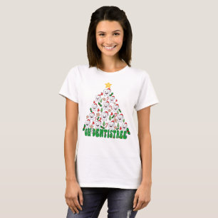 Funny Oh Dentistree Dentist Christmas T-Shirt