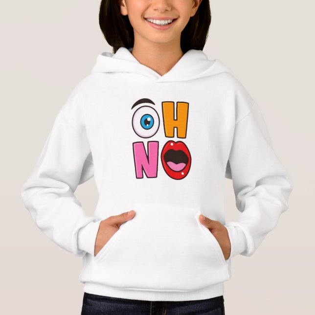 Funny “Oh No” Cartoon (Front)