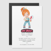 Funny Oh Snap! Selfie Girl Birthday Party