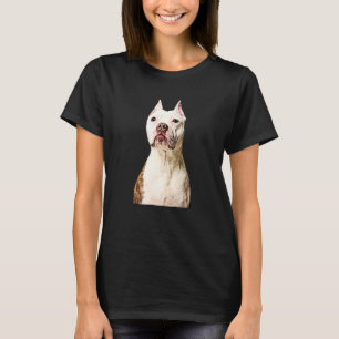 Funny Oil Paint For Dog Mum And Dog Dad Pit Bull T-Shirt