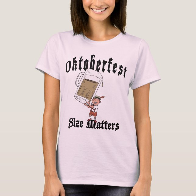 Funny Oktoberfest Drinking T-Shirt (Front)