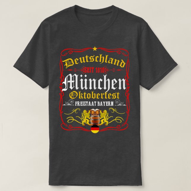Funny Oktoberfest  German Beer Fest 2021  T-Shirt (Design Front)