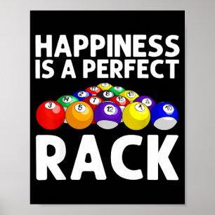 Funny Ol Design For Men Women Billiards Lover Ol P Poster