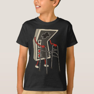 Funny Old Gamer Gaming Retro 80s 90s Video Game Ol T-Shirt