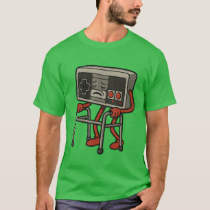 Funny Old Gamer Gaming Retro 80s 90s Video Game Ol T-Shirt