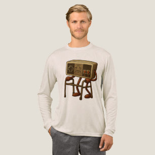 Funny Old Gamer Gaming Retro 80s 90s Video Game Ol Tri-Blend Shirt