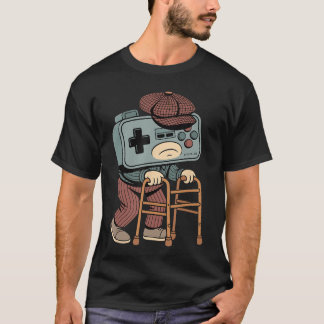 Funny Old Gaming Gamer Retro 80s 90s Video Game Ol T-Shirt