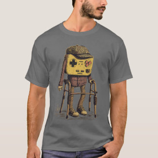 Funny Old Gaming Gamer Retro 80s 90s Video Game Ol T-Shirt