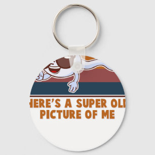 Funny Old Man Birthday Novelty Gag Key Ring