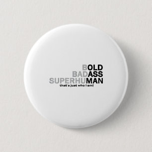 Funny Old Man Saying Gag Dad Grandpa Husband Fathe 6 Cm Round Badge