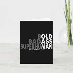 Funny Old Man Saying Gag Dad Husband Birthday Fath Card