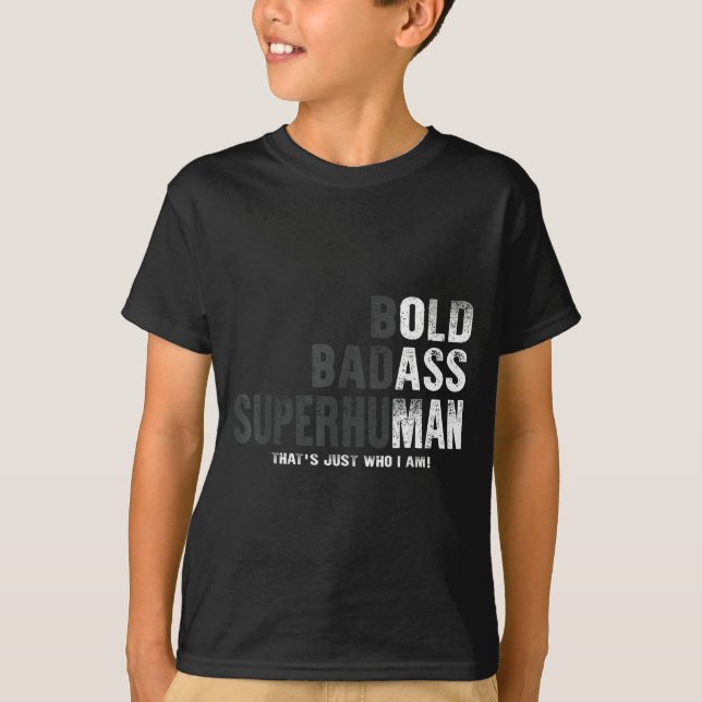 Funny Old Man Saying Gag Gift Birthday For Dad Fat T-Shirt (Front)