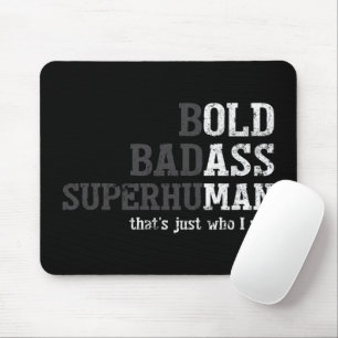 Funny Old Man Saying Gag Gift Dad Fathers Day Mouse Pad