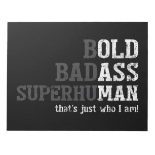 Funny Old Man Saying Gag Gift Dad Fathers Day Notepad