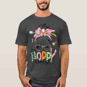 Funny One Hoppy Dental Squad Bunny Dentist Easter T-Shirt