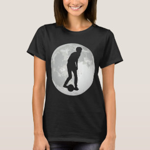 Funny One Wheel Electric Skateboard Float On The M T-Shirt