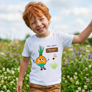 Funny Onion Kids T-Shirt – “Don’t Make Me Cry!