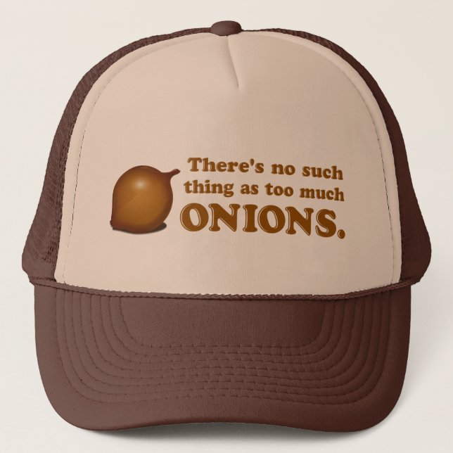 Funny Onions Trucker Hat (Front)