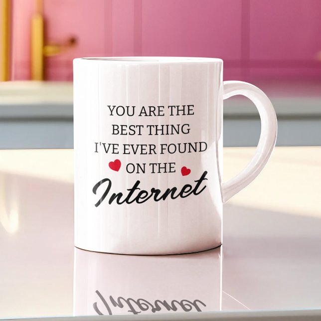 Funny Online Dating Valentines Coffee Mug (Creator Uploaded)