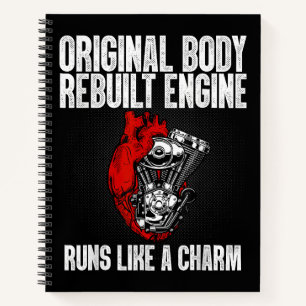 Funny Open Heart Surgery Recovery Survivor Gift Me Notebook