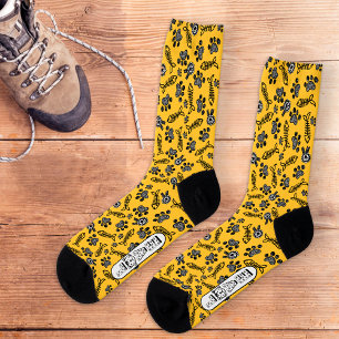 Funny Orange Cute Kawaii Cat Lovers Socks