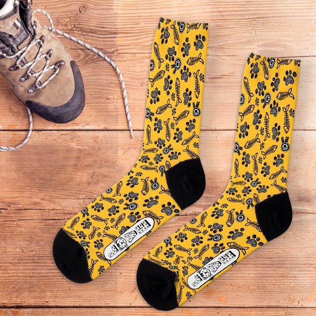 Funny Orange Cute Kawaii Cat Lovers Socks (Creator Uploaded)
